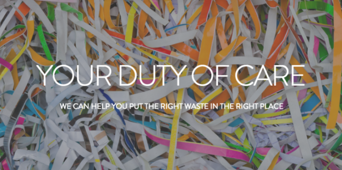 waste audit duty of care