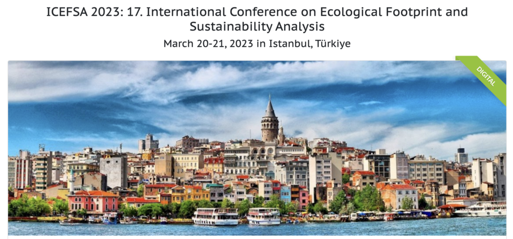 International Conference on Ecological Footprint and Sustainability Analysis 2023 sustainability events