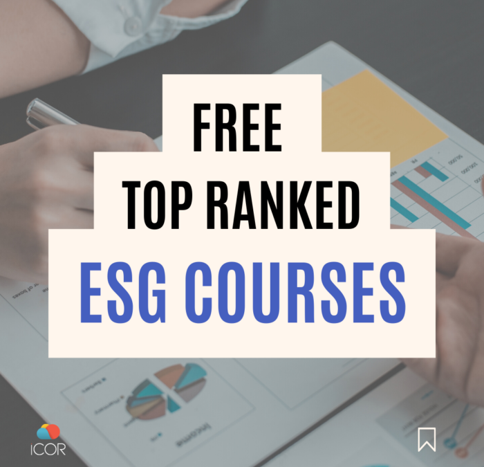 Top FREE handpicked ESG courses you need to know – 2025!